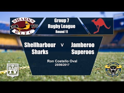 2017 Group 7 RL Round 11 Full Match Replay - Shellharbour Sharks Vs Jamberoo Superoos