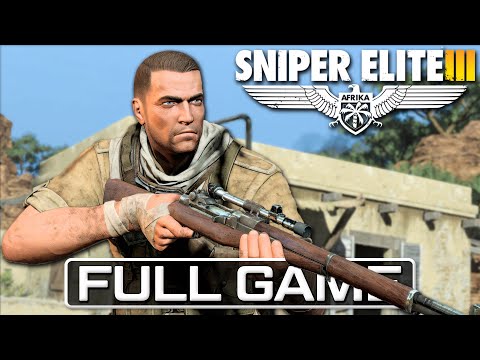 SNIPER ELITE 3 Full Game Walkthrough [PC Ultra] - 4K Gameplay No Commentary