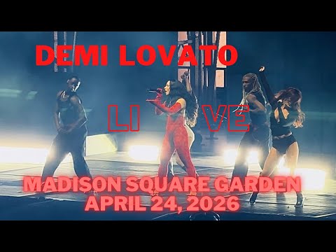 It’s Not That Deep Tour [Full Show] - Demi Lovato - NYC Madison Square Garden - April 24, 2026