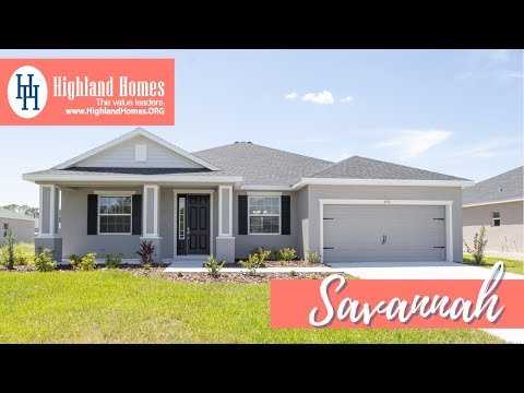 Savannah Home Plan Video