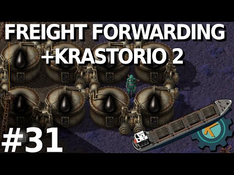 Factorio Freight Forwarding K2 20x #31 — Gas Powered Island