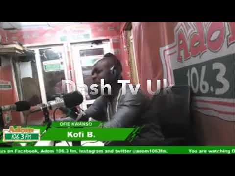 KOFI B REVEALS HOW OFORI AMPONSAH CURSED HIM OVER MONEY CREDIT  ; ADOM FM