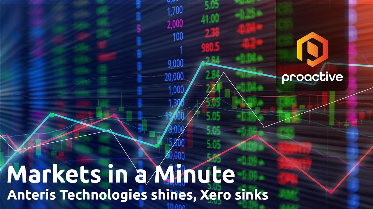 Markets in a Minute: Anteris Technologies shines, Xero sinks
