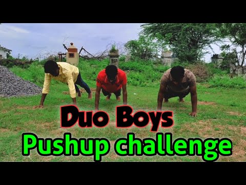 Pushup Challenge // Duo Boys