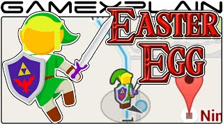 Google Map's Zelda Easter Egg