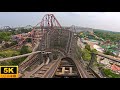 Viper POV 5K UNDERRATED WOODEN COASTER Six Flags Great America Gurnee IL