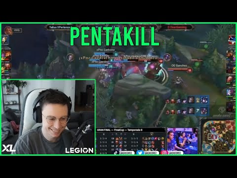 Caedrel Reacts To FIRST Ever PENTAKILL