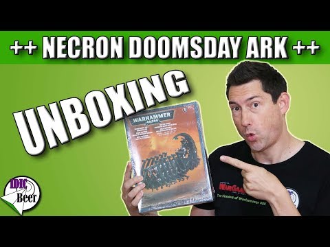 Necron Unboxing - Necron Doomsday Ark ~ Necron Ghost Ark