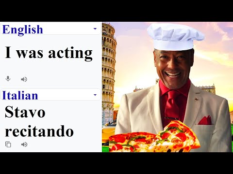 I was acting in different languages meme