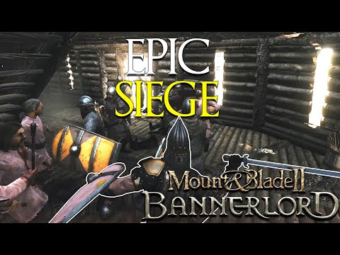 Mount & Blade 2: Bannerlord | PROPER SIEGE BATTLE | EMPIRE vs. VLANDIA