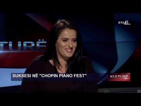 RTK3 KULTURË - SUKSESI NË "CHOPIN PIANO FEST"  03.05.2019