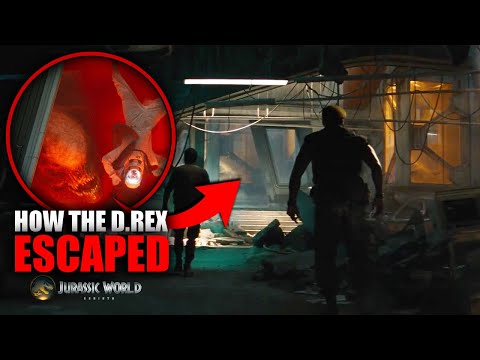THIS IS HOW THE D.REX ESCAPED IN JURASSIC WORLD REBIRTH!