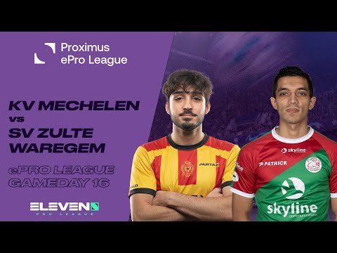 NL | KV Mechelen - SV Zulte Waregem (Proximus ePro League - Speeldag 16)