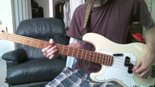 Nomeansno - Mary (bass cover)