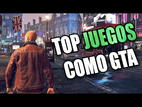 Top mejores JUEGOS parecidos a GTA (TIENES QUE JUGARLOS)👈