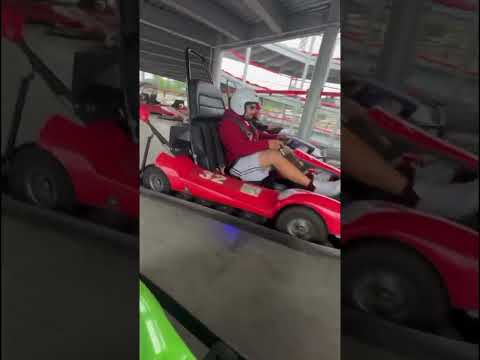 I Accidentally Bumped My Bumper Car Into A Worker, And This Happened.. #shorts #viral #funny
