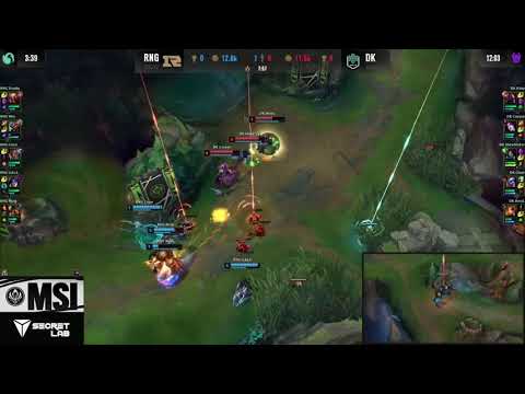 Teleport party bot lane (RNG Vs DWG)