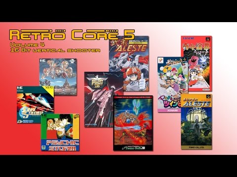 Retro Core 5 - Vol:4 - 16 BIt Vertical Shooters (60 fps)