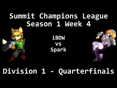 SCL1.4 - iBDW (Fox) vs Spark (Sheik) - Division 1 - Quarterfinals