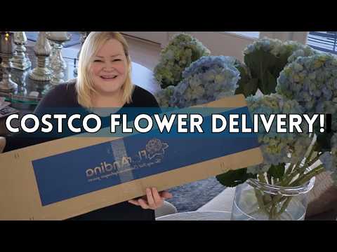 Costco Delivers Flowers? I Had No Idea...So I Ordered Some!