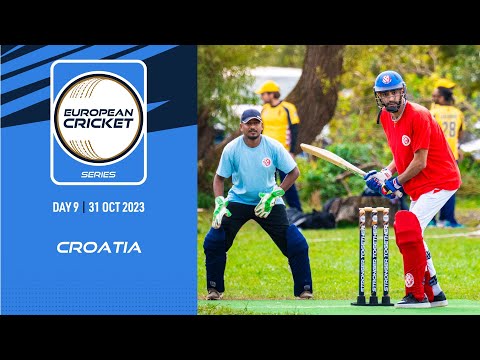 🔴 ECS Croatia, 2023 | Day 9 | T10 Live Cricket | European Cricket