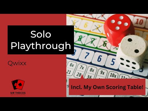 Solo Playthrough | Qwixx