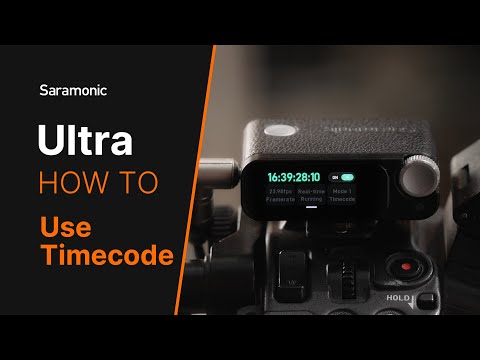 Saramonic Ultra | How to Use Timecode to Sync Devices?