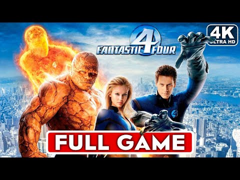 FANTASTIC FOUR Gameplay Walkthrough FULL GAME [4K ULTRA HD PS2] - No Commentary