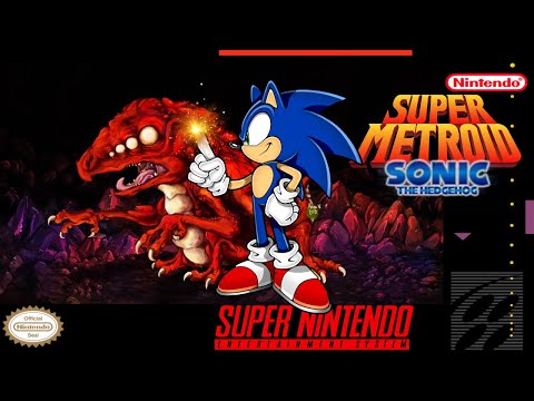 Super Metroid: Sonic the Hedgehog - (Hack) SNES