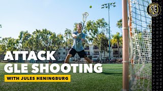 ATTACK GLE SHOOTING DRILL | At Home Lacrosse Workout
