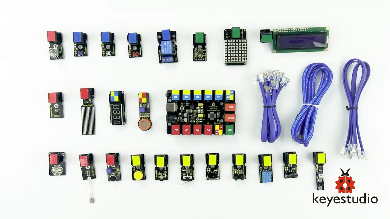 KS0397 keyestudio EASY plug Super Starter Kit for Arduino STEM EDU