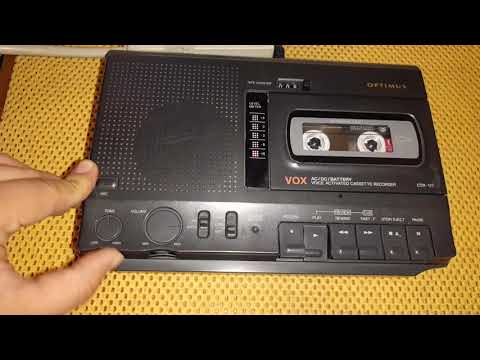 Grabadora De Voz Optimus Cassette Ctr-117 (01)