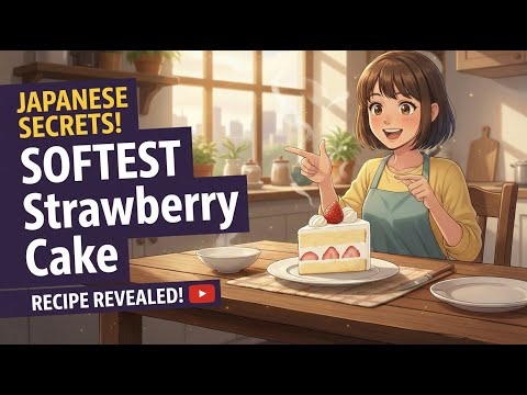 How to Make the SOFTEST Japanese Strawberry Shortcake at Home