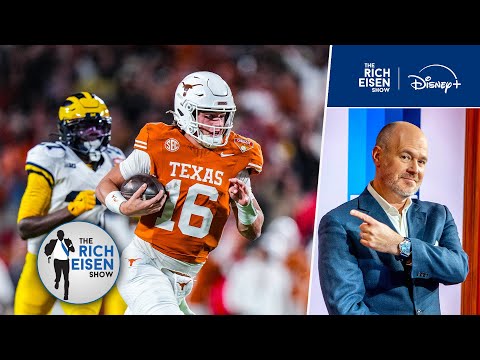 Michigan Alum Rich Eisen Marvels at Arch Manning Running Wild vs Wolverines in Citrus Bowl Rout
