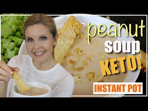 How to make peanut soup | instant pot peanut butter soup