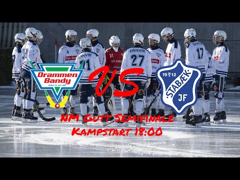 NM Gutt semifinale  Drammen Bandy - Stabæk