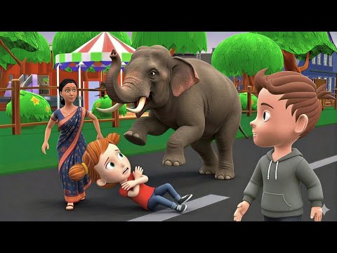 @Pagal Babu & Elephant 🦖 | Desi Comedy with Chintu | CS Bisht Vines