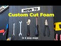 How to custom cut foam in 5 easy steps!