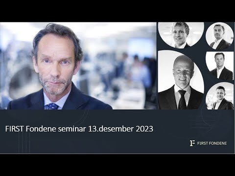 FIRST Fondene seminar 13.desember 2023