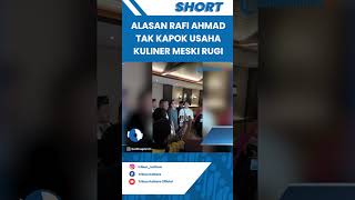 Ternyata Ini Alasan Raffi Ahmad Tak Kapok Usaha Kuliner, demi Buka Lapangan Pekerjaan