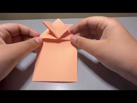 How to make an Origami Frog - Variant 2