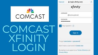Comcast Login Sign In: How to Login Comcast Xfinity Account 2021
