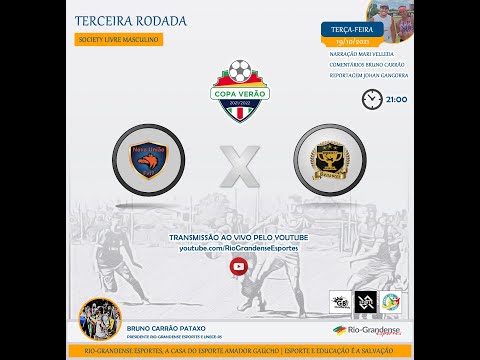 3ª rodada Copa verão society 2021 - Nova união x Renascer