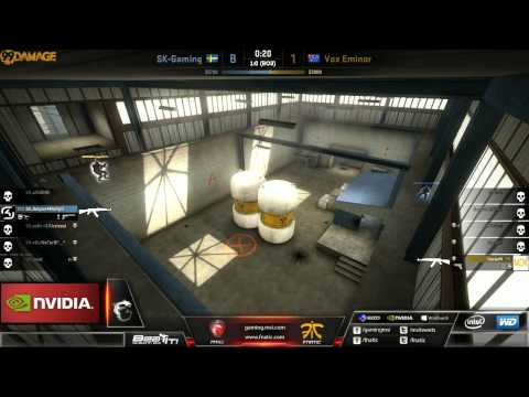 SK Gaming vs Vox Eminor | Spiel um Platz 3, MSI Beat It! 2013 Finals | de_nuke Map 2