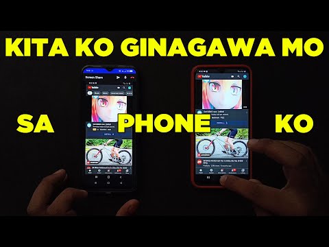 PAANO MAKITA ANG SCREEN NG PHONE SA ISANG PHONE ASTIG TO!!