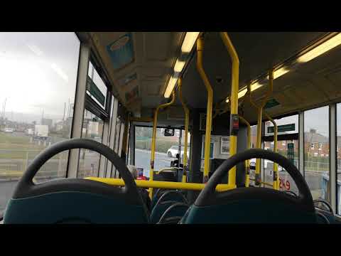 Service 553: Arriva North East 2848/YJ58 CBF - Optare Solo M950