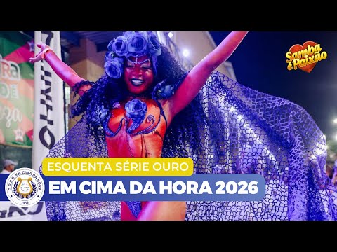 Em Cima da Hora Minidesfile 2026 | Esquenta da Serie Ouro (4K)