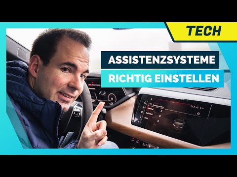 Audi Assistenzsysteme einstellen: Adaptiver Fahrassistent, Spurführung, Regelung Staßenverlauf