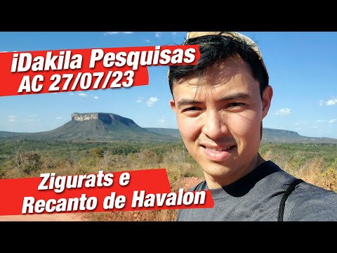 Dakila Pesquisas - Atividade de Campo 27/07/23 - Recanto de Havalon - Corguinho MS - Zigurats