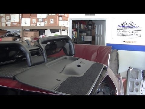 NEW! Dash Pad, Door Panels 1969 Ford Mustang Restoration Part 53 Laurel Mountain Mustang